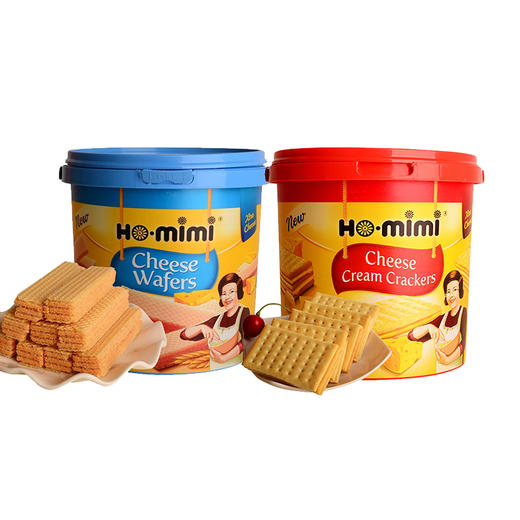 印尼Ho.mimi牌奶酪夹心威化饼干216g/奶酪夹心饼干360g 不腻味又香又脆 052737/051111 商品图0