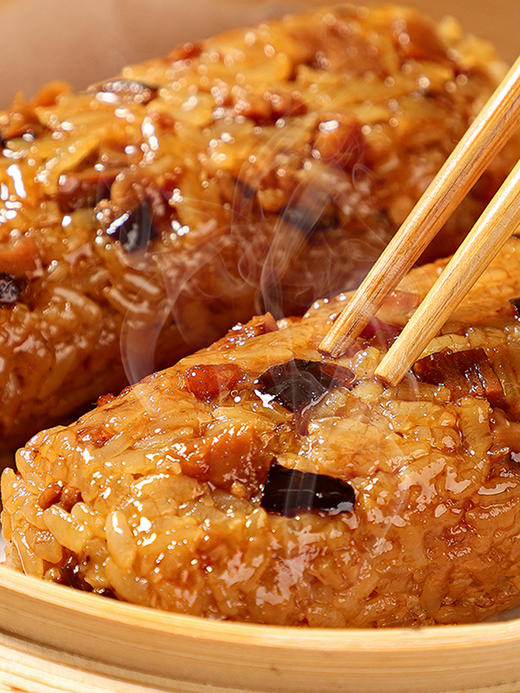 暖心上海江南糯米鸡饭团香菇卤肉风味饭团微波炉加热即食早饭80g/个米饭充饥抗饿 商品图2