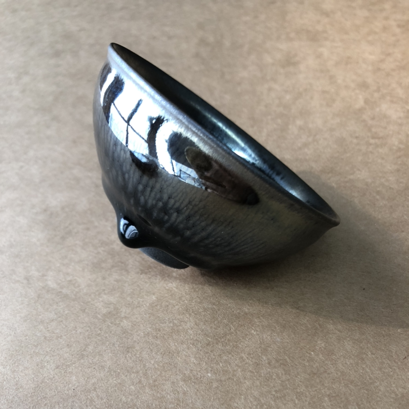 林杰油滴束口陶瓷建盏