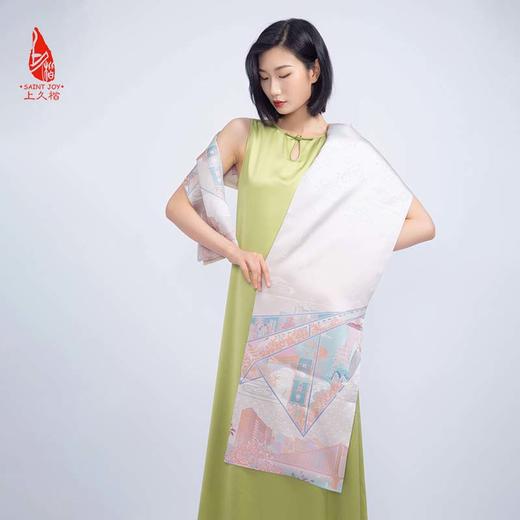 SAINTJOY/宋锦双面长巾 SCS19021 放飞梦想 商品图1
