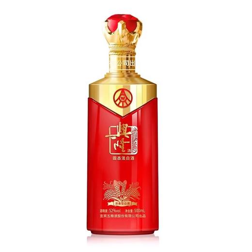 52°五粮液兴隆飘香（红） 浓香型白酒500ml*6瓶装 商品图3
