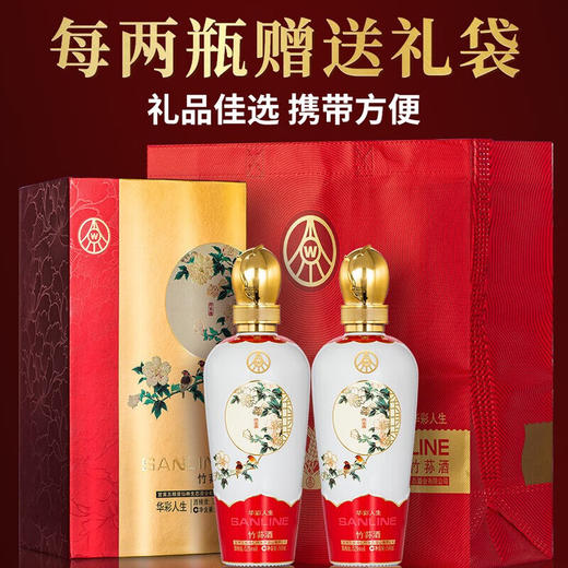 52°五粮液仙林生态酒业有限公司出品 华彩人生 500ml*6瓶 商品图7