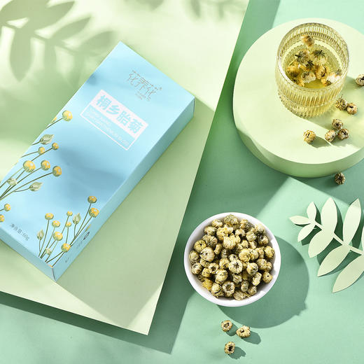 花养花丨桐乡胎菊 杭白菊 菊花茶 花茶 60g/盒 商品图3