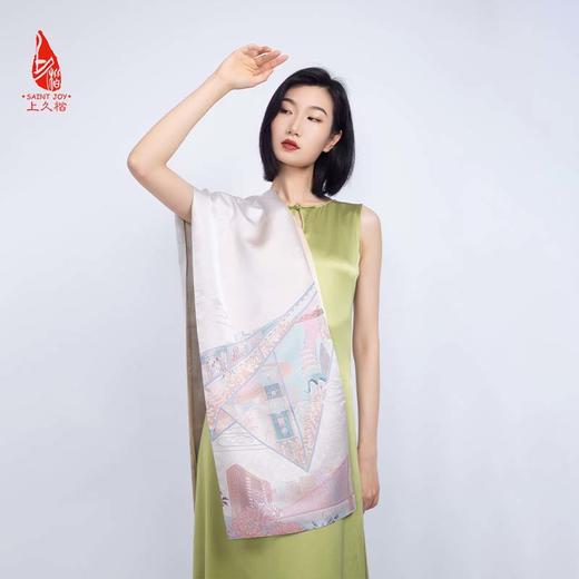 SAINTJOY/宋锦双面长巾 SCS19021 放飞梦想 商品图4