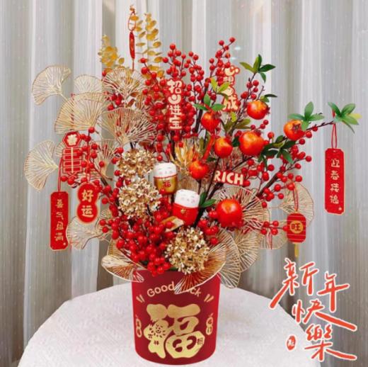 年宵福桶系列--吉祥福桶套二（五福临门） 商品图2