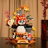 【新年礼物】拼奇功夫熊猫神龙大侠新春大型拼搭益智积木玩具摆件 商品缩略图2