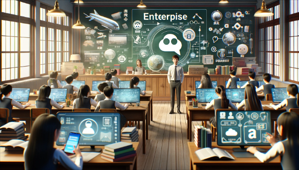 已经开通企业微信的学校