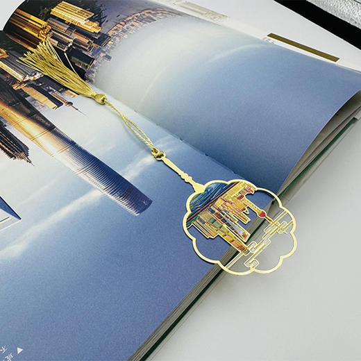 【632推荐】上海中心艺术书签 商品图2