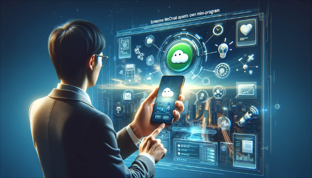 企业微信开通自己的小程序