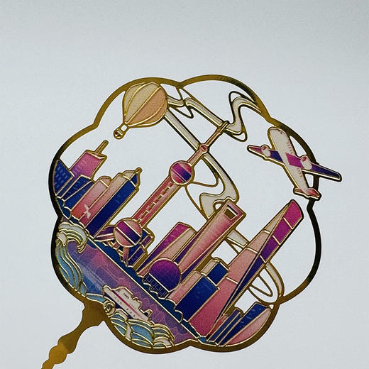 【632推荐】上海中心艺术书签 商品图1