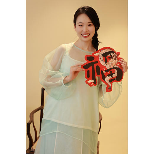 【抖音专属】【春满人间系列】套头衫（24708080-天缥） 商品图0