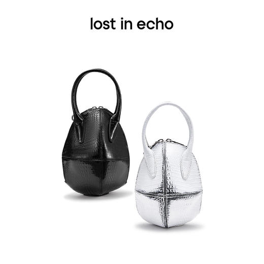 [福利价]lost in echo2024春季新款设计师品牌立体分割链条蛋蛋包立体独特 商品图4
