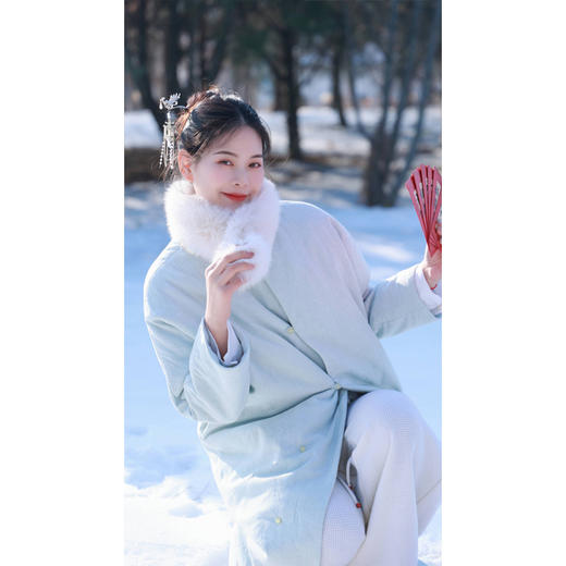 【抖音专属】棉服（19702452B-浅云） 商品图3