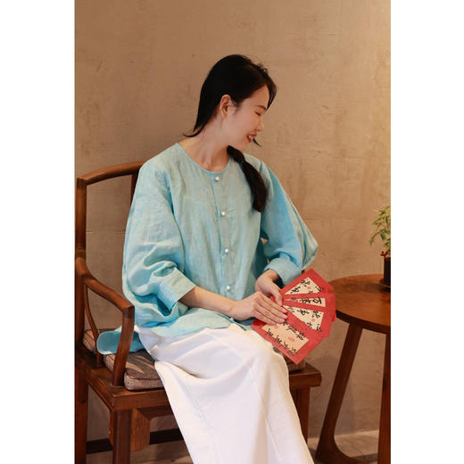 【线上专属】【春满人间系列】衬衫（24710069-云门） 商品图3