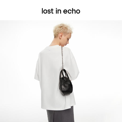 [福利价]lost in echo2024春季新款设计师品牌立体分割链条蛋蛋包立体独特 商品图2