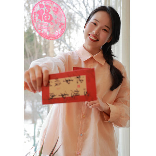 【抖音专属】【春满人间系列】衬衫（24710079-杏子） 商品图0