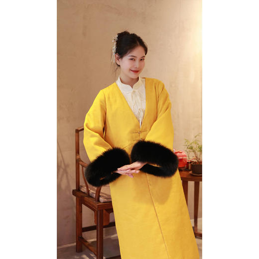 【抖音专属】【春满人间系列】棉服（24702092-九斤黄） 商品图1