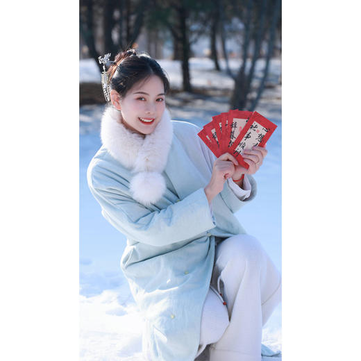 【抖音专属】棉服（19702452B-浅云） 商品图2