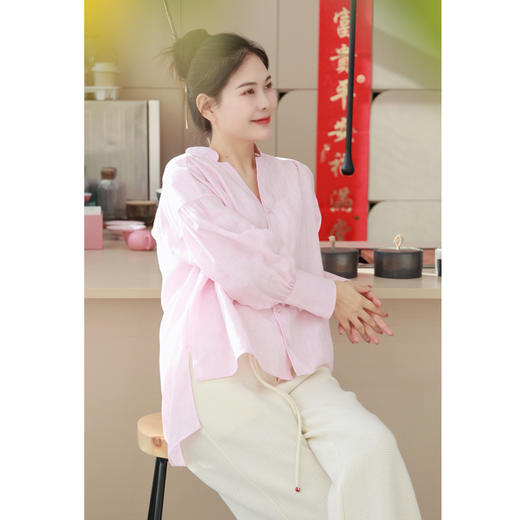 【春满人间系列】衬衫（24710067-盈盈） 商品图4