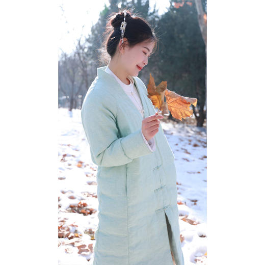 【抖音专属】中式羽绒服（23803513-天缥） 商品图0