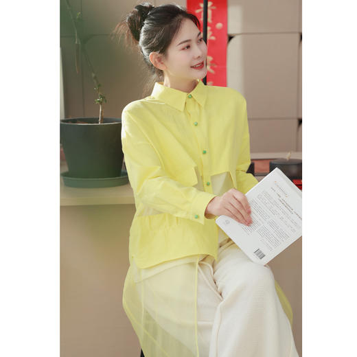 【春满人间系列】衬衫（24707047-半见） 商品图4