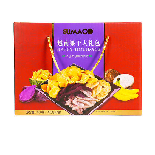 越南素玛哥越南果干大礼包600g/055328 多种美味一次尝遍用心取材 商品图3