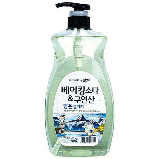 真碧青小苏打洗洁精1kg참그린 베이킹소다 주방세제 商品图0
