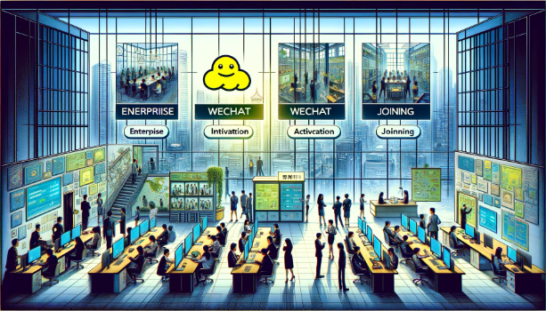 企业微信开通之后如何加入