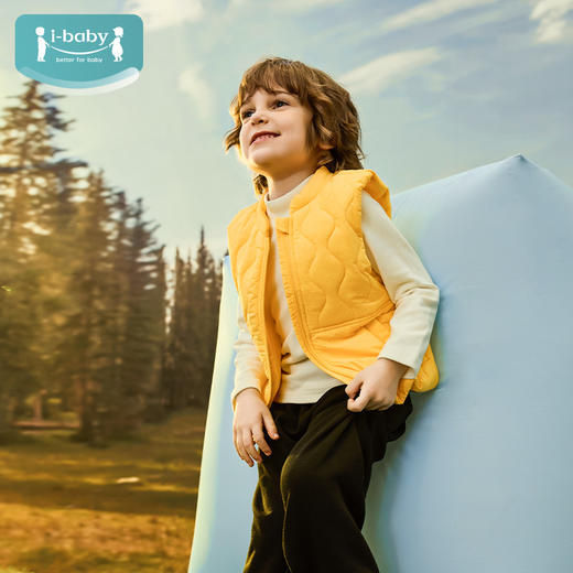 【福利限时 89元 】ibaby×outlast太空科技恒温三防宇航绒立领儿童秋冬保暖马甲 商品图9