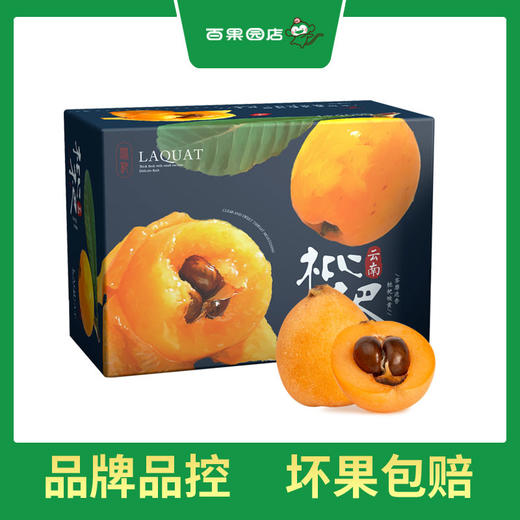 PAGODA百果园 云南蒙自枇杷（中）5斤彩箱装 商品图4