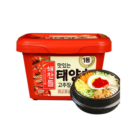 韩国进口好餐得辣椒酱500g/盒石锅拌饭火锅底料甜辣酱 商品图1