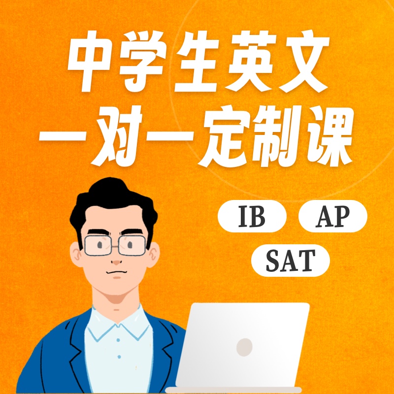 初高中学生英文一对一定制课