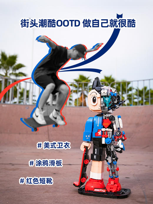 G-PQ-86207 铁臂阿童木 滑板小王子 商品图2