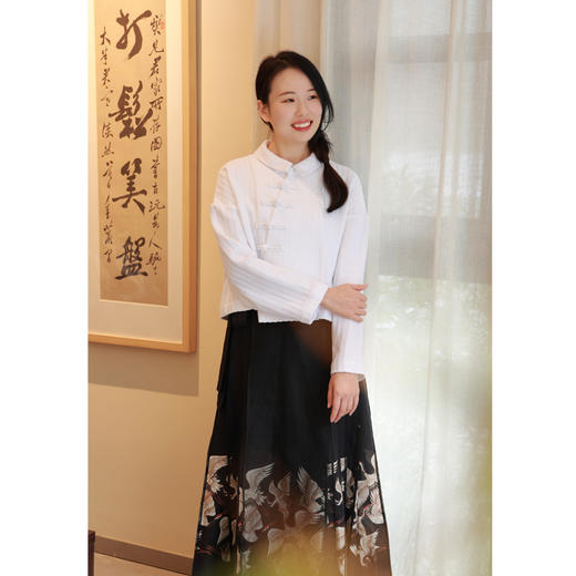 【春满人间系列】衬衫（20705091-山矾） 商品图3