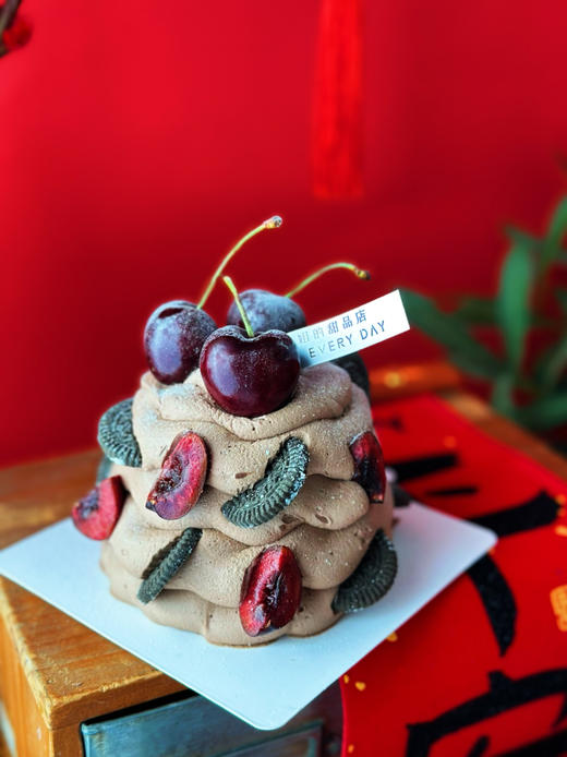 大吉大利车厘子小蛋糕，装饰水果随机搭配 商品图6