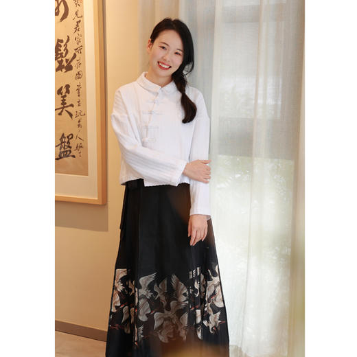 【春满人间系列】衬衫（20705091-山矾） 商品图4