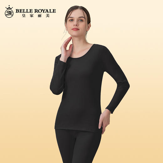 秋冬保暖290g内衣套装加绒棉秋衣秋裤女士BNM8206 商品图0