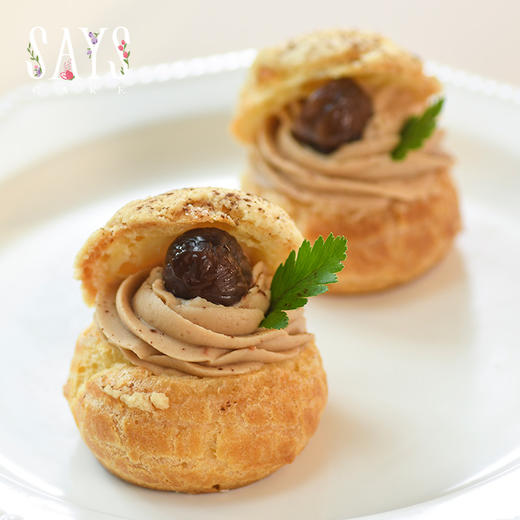 山林栗子泡芙盒子 Forest Chestnut Choux（12件/盒） 商品图1