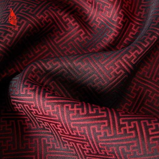 SAINTJOY/宋锦双面长巾 万字同福 SJ14030 商品图4