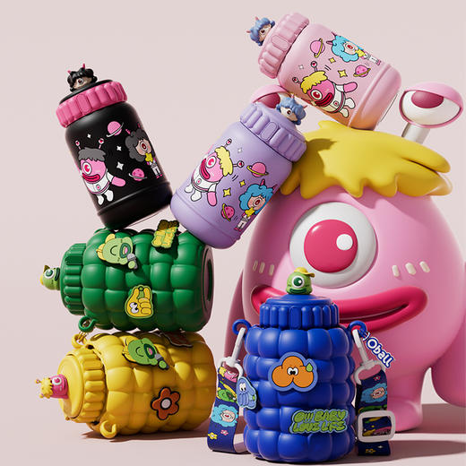 A-Oball-1550 泡泡杯316不锈钢内胆560ml 商品图3