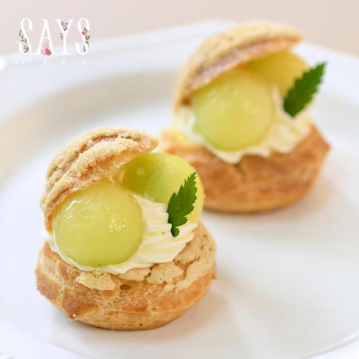 玲珑蜜瓜酥皮泡芙盒子（12件/盒） 商品图1