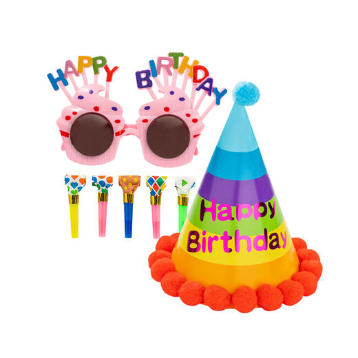 派对氛围眼镜帽子 商品图1