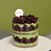 （可定制无蔗糖）车厘子抹茶奶油蛋糕 / 4英寸起，多尺寸可选 商品缩略图0