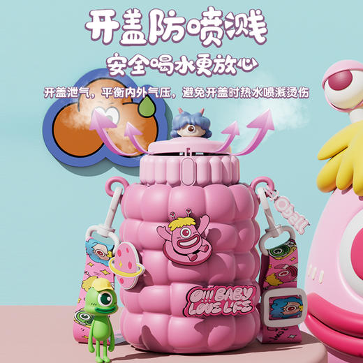 A-Oball-1550 泡泡杯316不锈钢内胆560ml 商品图5