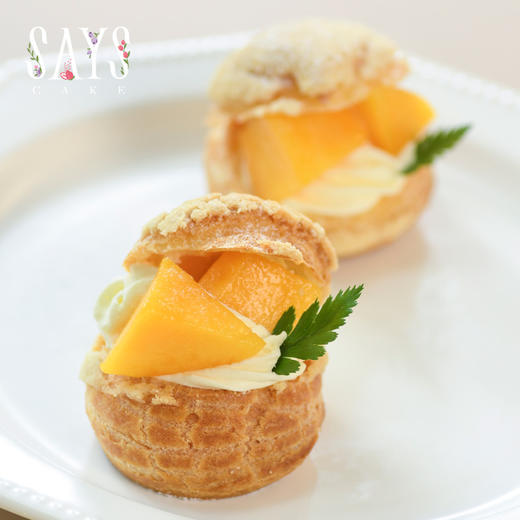 香芒鲜果泡芙盒子 Mango Puff（12件/盒） 商品图1