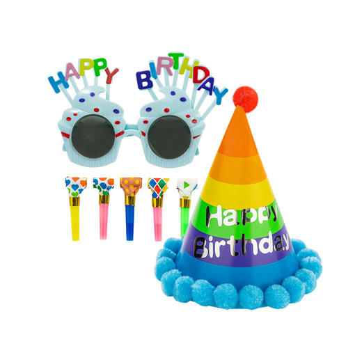 派对氛围眼镜帽子 商品图0