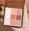AKF七色综合眼影盘03琥珀奶咖 商品缩略图1