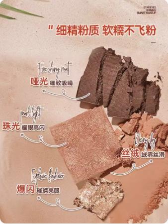 AKF七色综合眼影盘02落日摩卡 商品图4