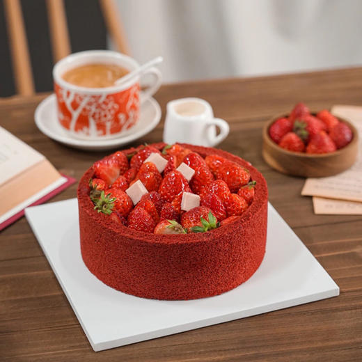 红丝绒草莓慕斯 商品图0