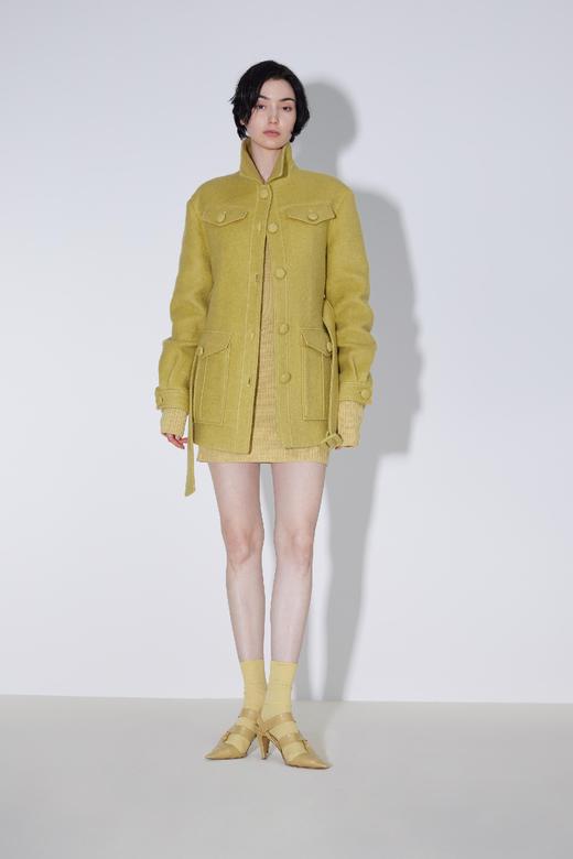 毛呢款多袋衬衫式外套 商品图0